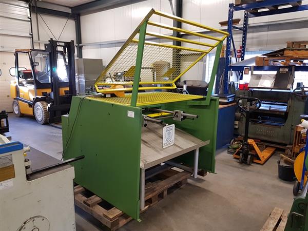 Grote foto hm cap. 1275x2 5mm plaatschaar knipschaar knipbank compact en stil werkplaatsmachine doe het zelf en verbouw gereedschappen en machines