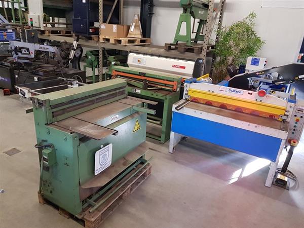 Grote foto compact schaar jorg 1050x2mm plaatwerkmachine werkplaats restautatie doe het zelf en verbouw gereedschappen en machines