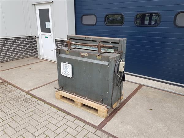 Grote foto jorg compactschaar type 4002e 1050x2mm 400v knipbank plaatschaar doe het zelf en verbouw gereedschappen en machines