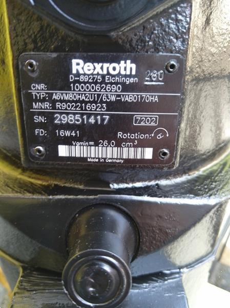 Grote foto rexroth hydraulics gear pump a6vm80ha2u1 wacker neuson doe het zelf en verbouw onderdelen en accessoires