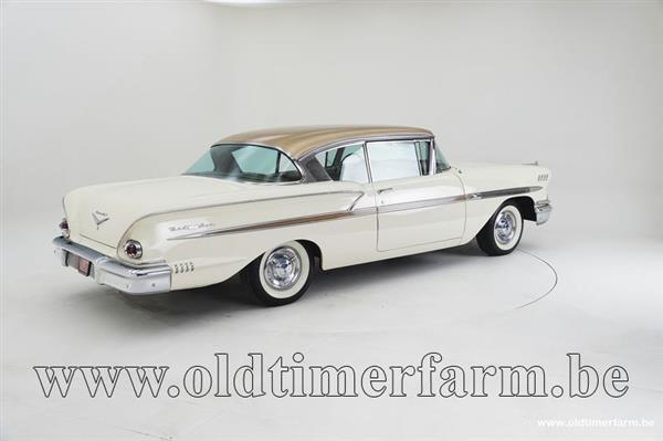 Grote foto chevrolet bel air v8 hardtop coup 58 ch2990 auto chevrolet