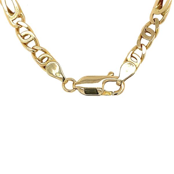 Grote foto gouden collier valkenoog 51 cm 14 krt 1497.5 sieraden tassen en uiterlijk kettingen