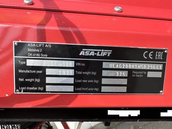 Grote foto asa lift bs 100 breuk lengtesorteerder agrarisch tuinbouw