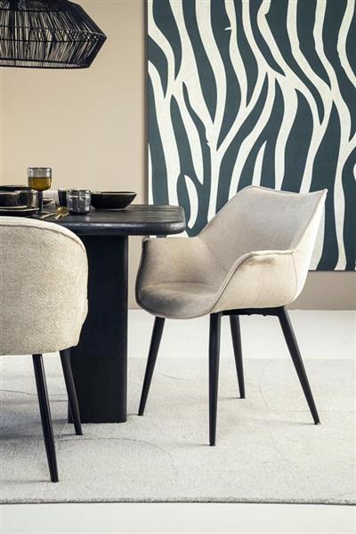 Grote foto stoel sandy grijs houston huis en inrichting stoelen