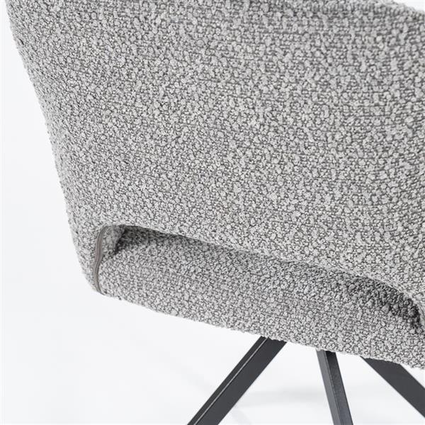 Grote foto stoel fabio grijs spark huis en inrichting stoelen