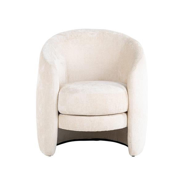 Grote foto fauteuil fenna white chenille fire retardant fr bergen 900 white chenille huis en inrichting stoelen