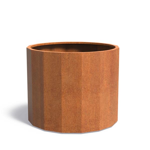 Grote foto cortenstaal boxer plantenbak bc1 120x100 cm. tuin en terras bloembakken