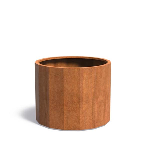 Grote foto cortenstaal boxer plantenbak bc2 100x80 cm. tuin en terras bloembakken