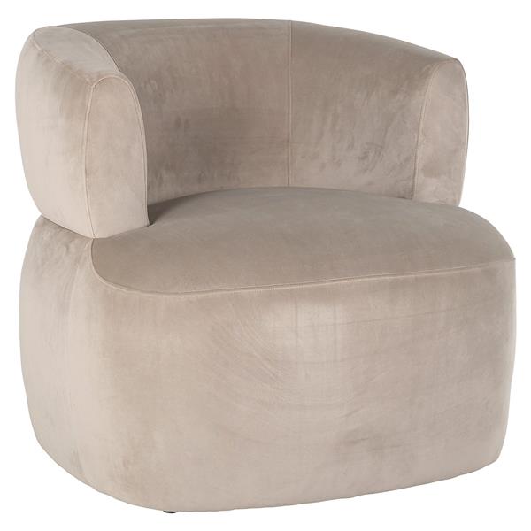 Grote foto fauteuil donna khaki velvet quartz khaki 903 huis en inrichting stoelen