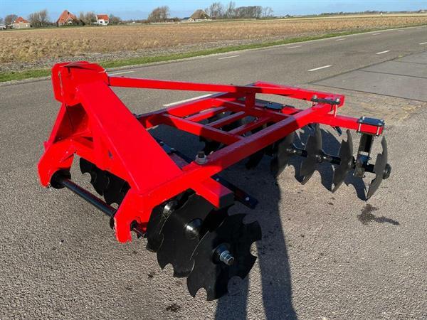 Grote foto disc harrow agrarisch akkerbouw