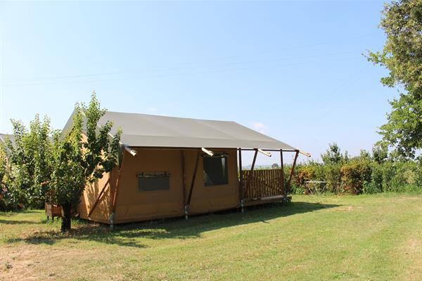 Grote foto luxe safaritenten itali op kleine campings vakantie campings