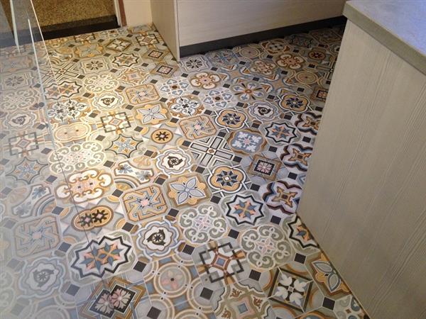 Grote foto portugese tegel vives vodevil musichalls 20x20 doe het zelf en verbouw tegels