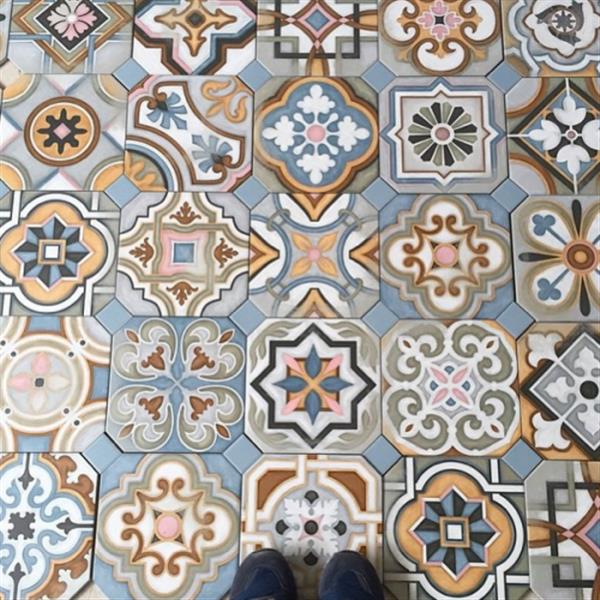 Grote foto designtegels portugese tegels vives vodevil 20x20 doe het zelf en verbouw tegels