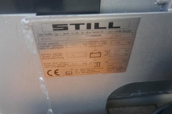 Grote foto vs 21223 elektrische palletwagen still ecu15 bj2017 doe het zelf en verbouw hefwerktuigen