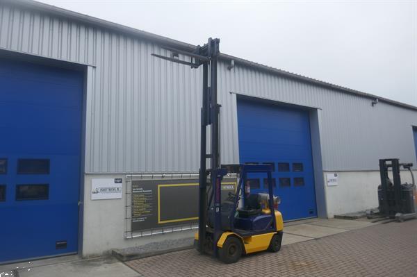 Grote foto vs 21216 lpg gas triplex heftruck komatsu 1800kg sideshift agrarisch heftrucks