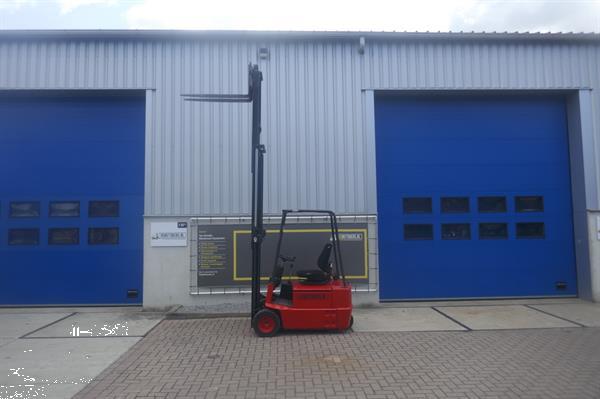 Grote foto vs 21217 elektrische triplex heftruck linde e15 4000mm freelift agrarisch heftrucks