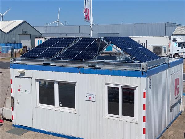 Grote foto solar frame container installatiecontainer te koop doe het zelf en verbouw containers