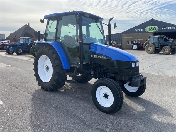 Grote foto new holland tl70 agrarisch tractoren