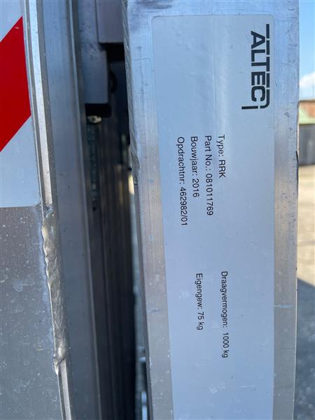 Grote foto oprijplaat scootmobiel aluminium altec bestelbus auto diversen gereedschap