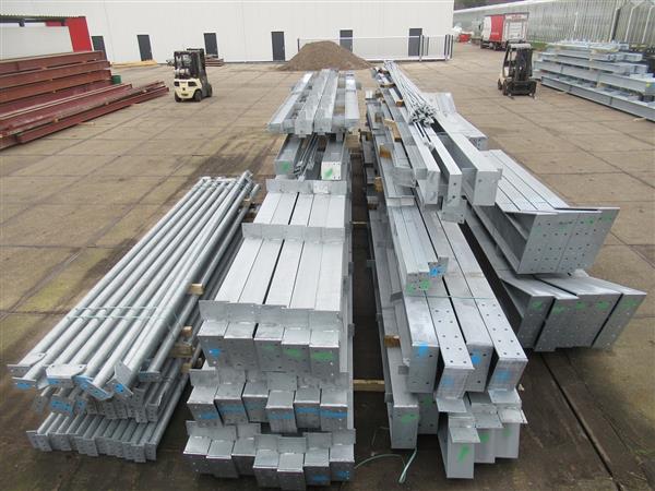 Grote foto nieuwe staalconstructie 30.00 x 50.00 meter zakelijke goederen bedrijfs onroerend goed