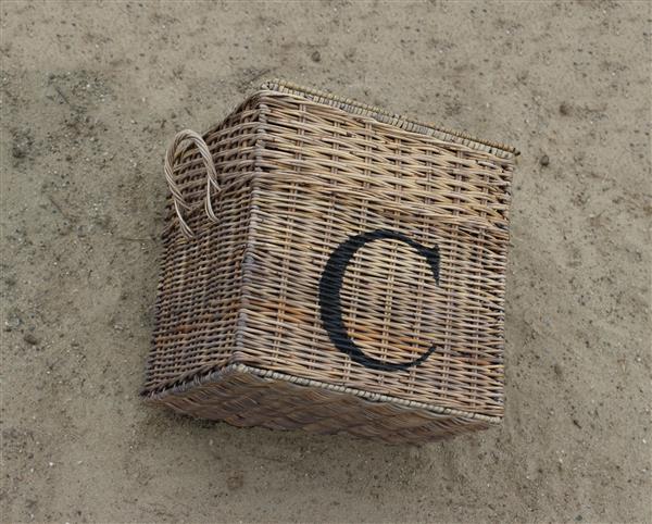 Grote foto rieten box c huis en inrichting schalen en manden