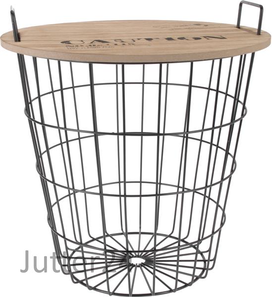 Grote foto voorraadmand middelgroot riet leer huis en inrichting schalen en manden