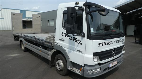 Grote foto mercedes atego 814 autotransport auto diversen vrachtwagens