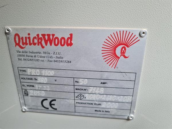 Grote foto borstelmachine schuurmachine quickwood pro 1100 doe het zelf en verbouw ijzerwaren en bevestigingsmiddelen