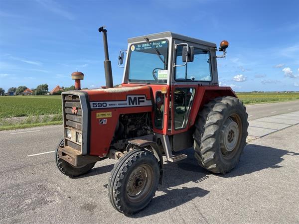 Grote foto massey ferguson 590 agrarisch tractoren