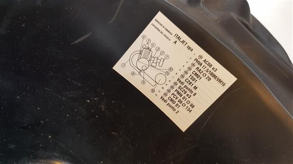 Grote foto italjet scooter buddybak model onbekend fietsen en brommers scooters