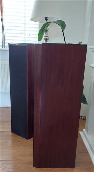 Grote foto jamo classic 10 speakers serie in mahonie. set audio tv en foto luidsprekers