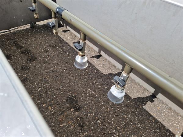 Grote foto rvs broes voor trays agrarisch tuinbouw