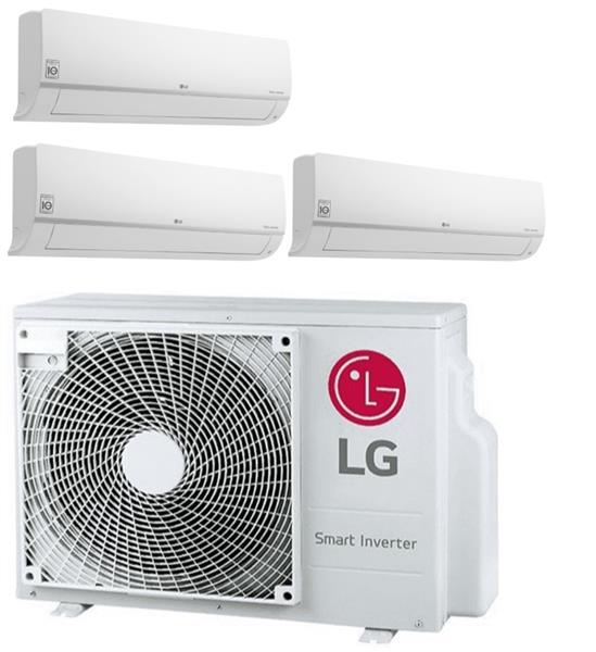 Grote foto lg triple split airco standard inverter airconditioner 3 x 2.5kw wifi auto onderdelen overige auto onderdelen