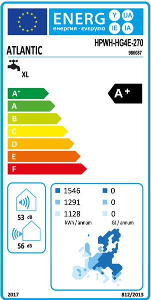 Grote foto atlantic explorer v4 boiler 270 liter auto onderdelen overige auto onderdelen