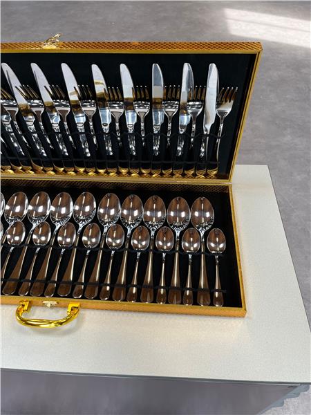 Grote foto zilveren besteksetjes 48 delig nieuw huis en inrichting textiel