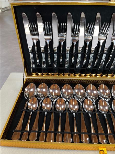 Grote foto zilveren besteksetjes 48 delig nieuw huis en inrichting textiel