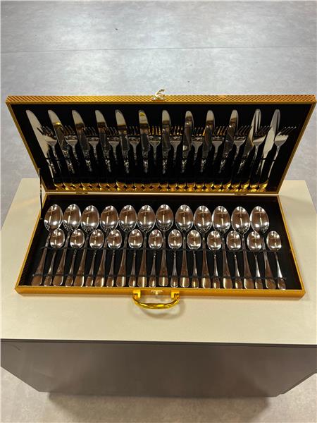 Grote foto zilveren besteksetjes 48 delig nieuw huis en inrichting textiel