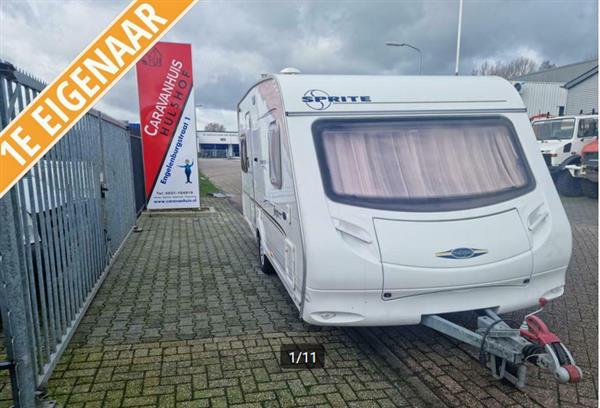 Grote foto sprite super 4.50 mtr bj 2005 caravans en kamperen caravans