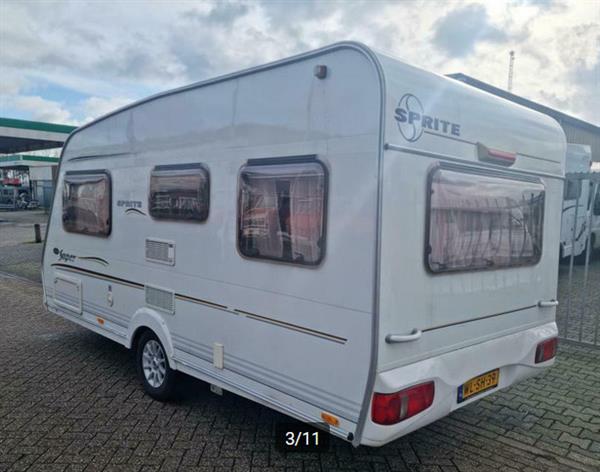 Grote foto sprite super 4.50 mtr bj 2005 caravans en kamperen caravans
