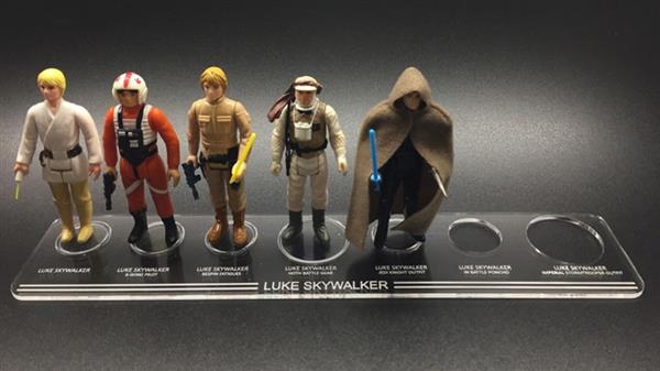 Grote foto vintage star wars luke skywalker display stand verzamelen speelgoed