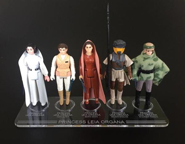 Grote foto vintage star wars leia display stand verzamelen speelgoed