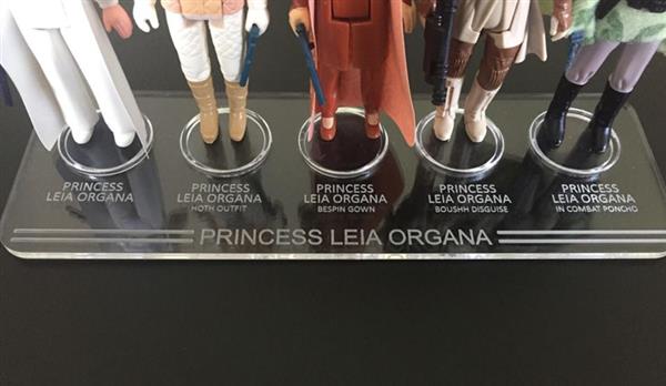 Grote foto vintage star wars leia display stand verzamelen speelgoed