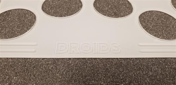 Grote foto vintage star wars droids series display stand verzamelen speelgoed