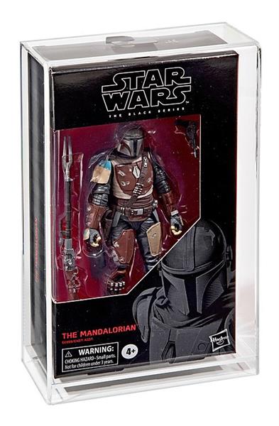 Grote foto star wars black series 6 boxed action figure acrylic display case verzamelen speelgoed