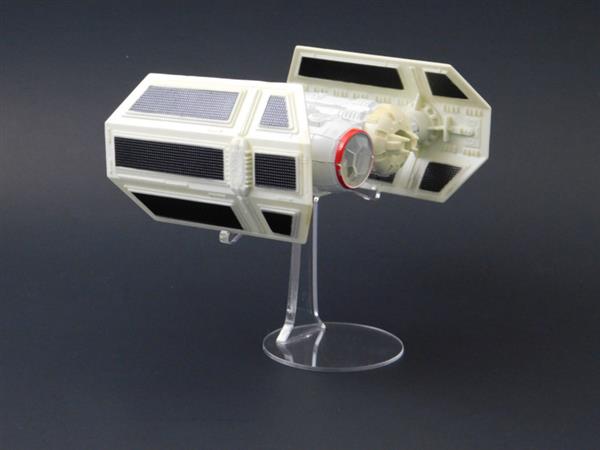 Grote foto vintage star wars die cast tie bomber display stand verzamelen speelgoed