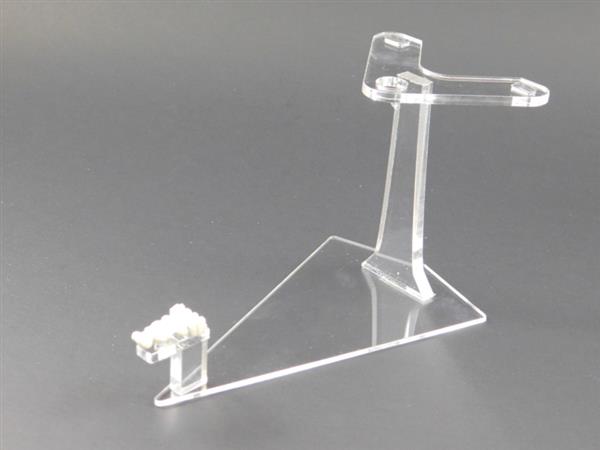 Grote foto vintage star wars die cast star destroyer display stand verzamelen speelgoed