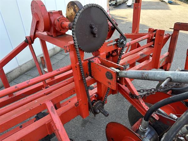 Grote foto desmytere 4 rijige ruggenvormer met preiponsmachine agrarisch zaaimachines