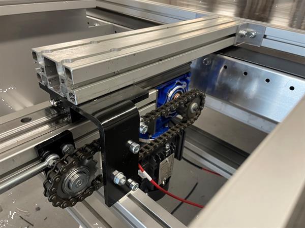 Grote foto nieuwe bufferband met overduwer voor potplanten en trays agrarisch tuinbouw