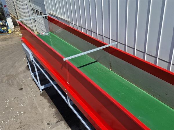 Grote foto aweta transportband 900 x 120 cm gebruikt voor buffering v r sortering agrarisch transportbanden