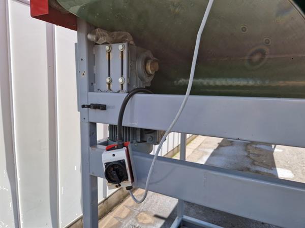 Grote foto aweta transportband 900 x 120 cm gebruikt voor buffering v r sortering agrarisch transportbanden